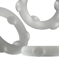 Oxballs Cockring Spinner 25 mm Blanc